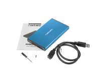 Natec RHINO GO SATA 2.5" USB 3.0 Niebieska - 682346 - zdjęcie 1